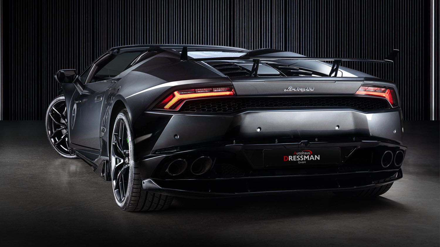 Lamborghini Huracan von hinten